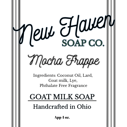 Mocha Frappe Goat Milk Soap