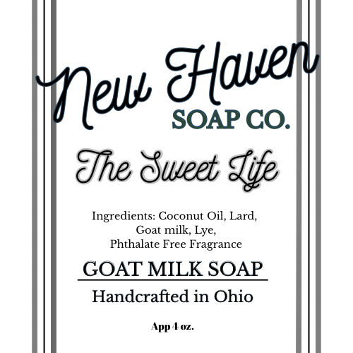 The Sweet Life Goat Milk Soap