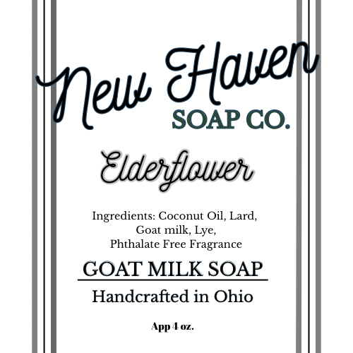 Elderflower Goat Milk Soap