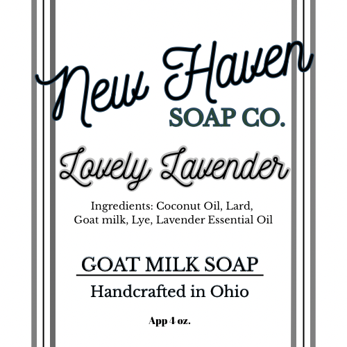 Lavender Essential Oil Goat Milk Soap